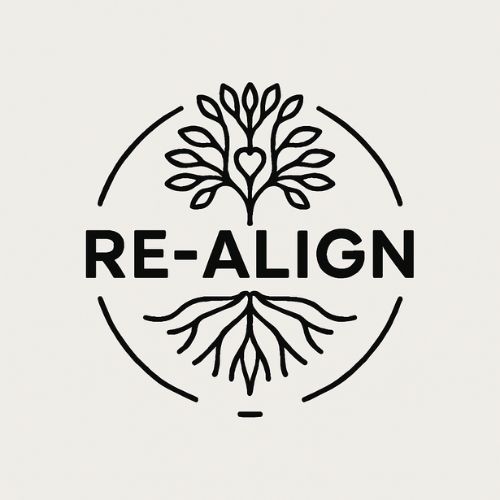 Sophisticated Wordmark Logo For Re Align With An Alignment Icon