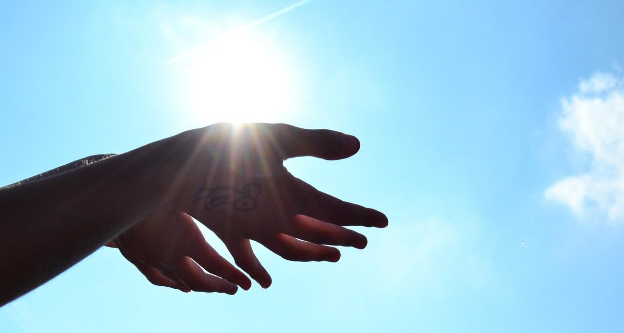 hands, sun, sky, nature, romance, hand, god